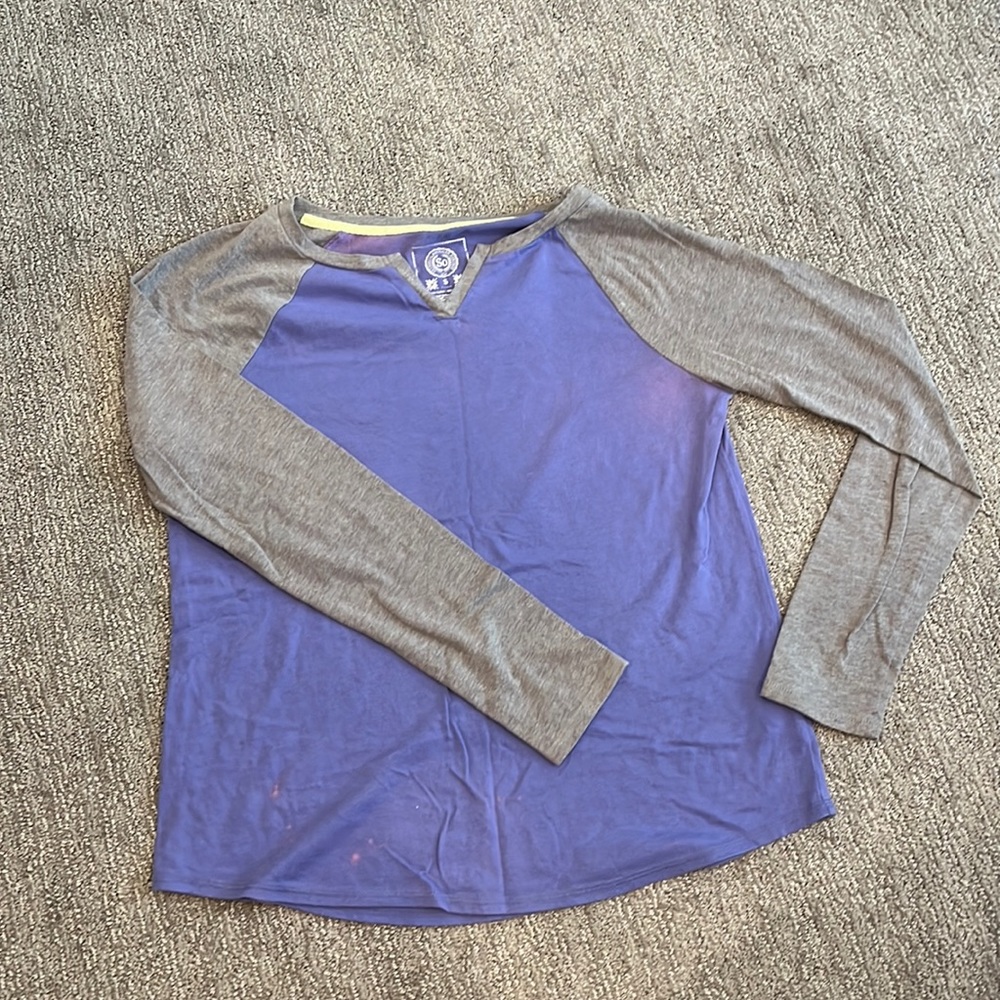 Small Purple Pajama Long Sleeve Shirt by Authentic American Heritage